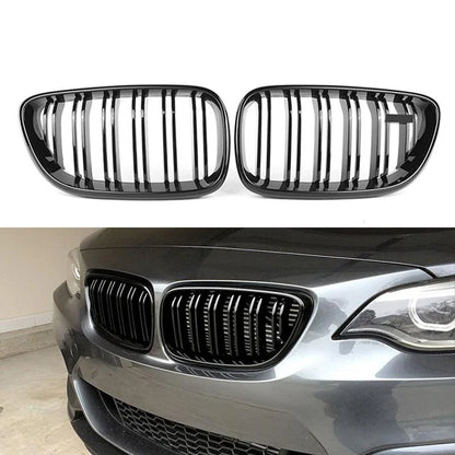 M Style ABS Plastic Front Grille for F22 / F23 / F87 BMW 2 Series