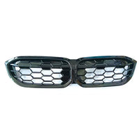 Glossy Black ABS Dismond Style Grille for G20 / G28 LCI 2023 BMW 3 series 330i M340i