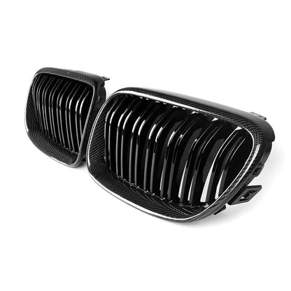 Carbon Fiber Single/Double Slat Grille for E92 / E93 BMW M3 3 Series LCI