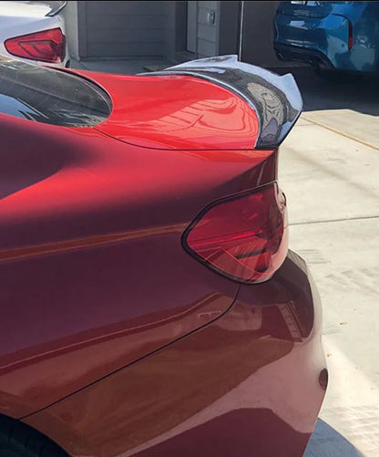Ducktail Style Carbon Fiber Rear Spoiler for F30 / F80 BMW 3 Series M3