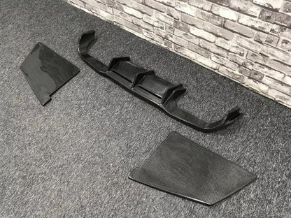 MTC Style Carbon Fiber Rear Diffuser for F87 BMW M2
