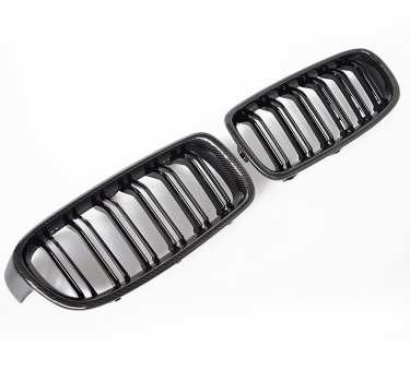Carbon Fiber Double Slat Grille for F30 / F31 / F35 / F32 / F80 / F82 BMW 3 Series 4 Series M3 M4