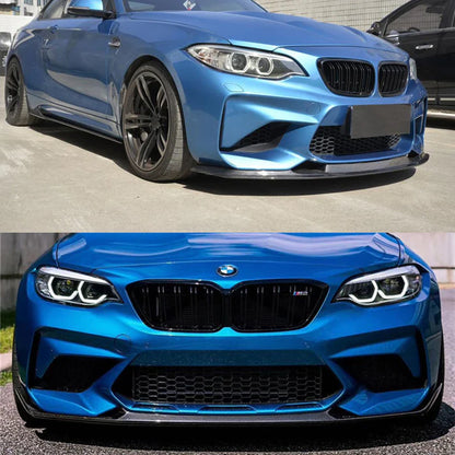 MTC Style Carbon Fiber Front Lip for F87 BMW M2
