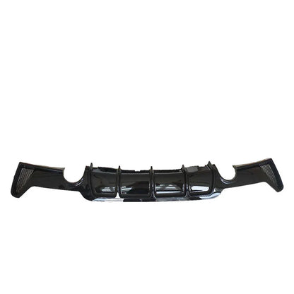 M Performance Carbon Fiber Style ABS Plastic Rear Diffuser for F32 BMW 4 Series