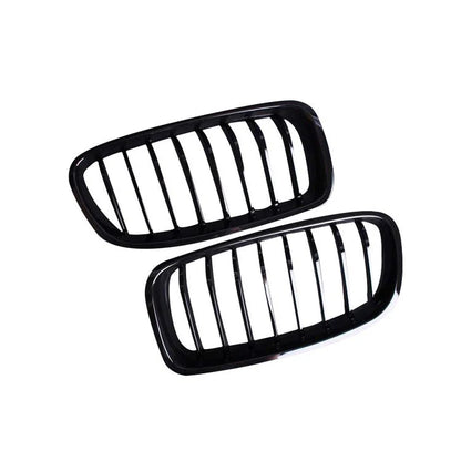 ABS Gloss Black Single Slat Grille for F30 / F31 / F35 / F32 / F80 / F82 BMW 3 Series 4 Series M3 M4