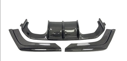 Vorsteiner Style 3 Piece Carbon Fiber Rear Diffuser for F80 / F82 BMW M3 M4