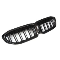 Carbon Fiber Double Slat Front Grille For G20 / G28 BMW 3 Series 330i M340i