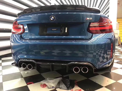 MTC Style Carbon Fiber Rear Diffuser for F87 BMW M2