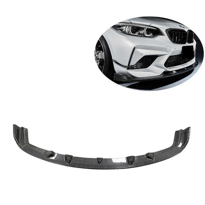 M Performance Style Carbon Fiber Front Lip for F87 BMW M2