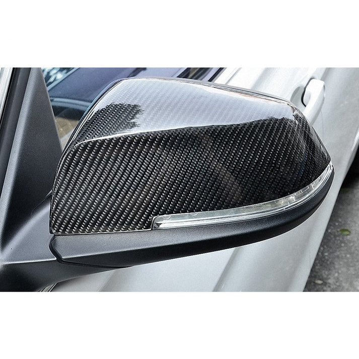 Carbon Fiber OEM Style Mirror Caps for F22 / F30 / F32 BMW 2 3 4 Series