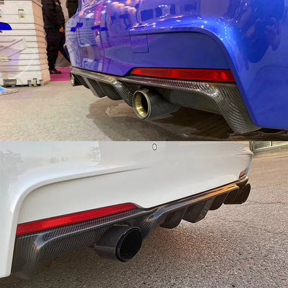 Carbon Fiber LED Rear Diffuser for F30 3 Series