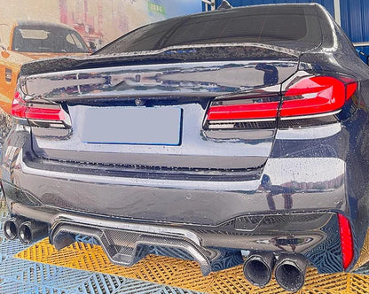 CS Style Carbon Fiber Rear Diffuser for F90 BMW M5
