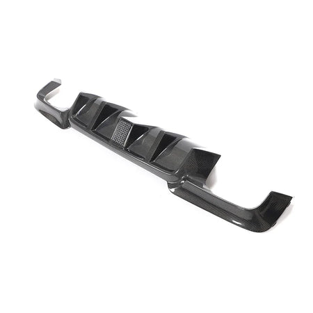 Carbon Fiber LED Brake Light Rear Diffuser for F10 / F18 BMW M5 528i 530i 535i 550i w/ M Sport Bumper