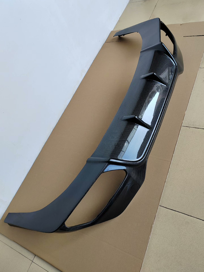 3D Style Carbon Fiber Rear Bumper Diffuser Spoiler for BMW 8 Series G14 G15 G16 Bodykit Front Lip