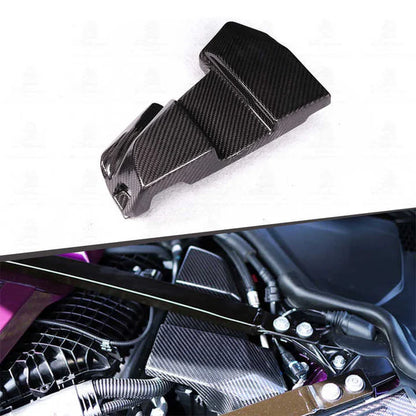 Dry Carbon Fiber ECU Cover for BMW S58 Engine G80 G82 G87 F97 F98 M2 M3 M4