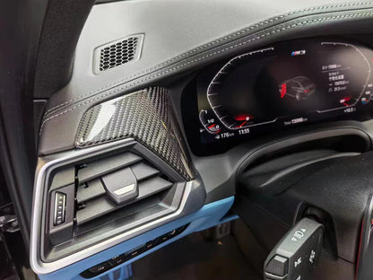 Carbon Fiber Air Vent Interior Trim For G20 / G22 / G80 / G82 BMW 3 Series 4 Series M3 M4