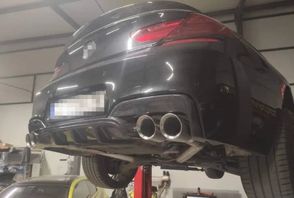 AK Style Carbon Fiber Rear Diffuser For F06 / F12 / F13 BMW 6 Series M6