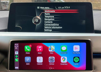 BMW NBTEvo iDrive 4 to iDrive 6 Update + Apple CarPlay Fullscreen