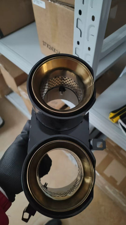 BMW G14 G15 G16 840i M850i Twin Tips DIY option. NOT suitable for 840d Quad