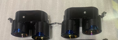 BMW G14 G15 G16 840i M850i Twin Tips DIY option. NOT suitable for 840d Quad