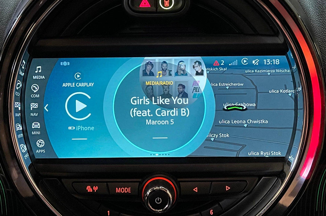 MINI iDrive Update + Apple CarPlay Fullscreen