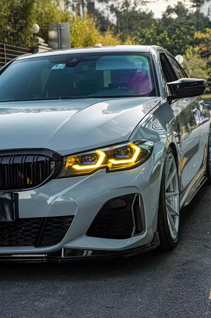 Dual Color Changing Yellow / White M3 Style Laser Headlights for G20 Pre LCI 2019-2022