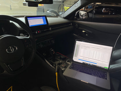 Toyota Supra MK5 Apple CarPlay Fullscreen