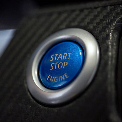 IND BMW M3/3 Series Start-Stop Engine Button In Blue (E90/E92/E93)