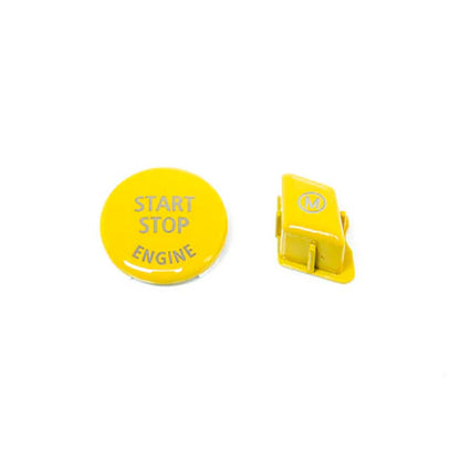 IND BMW M3/3 Series Start-Stop Engine Button In Yellow (E90/E92/E93)