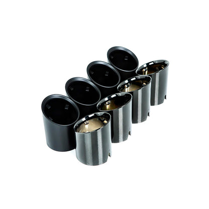 IND BMW M3/M4 Exhaust Tips In Black Chrome (G80/G81/G82/G83)