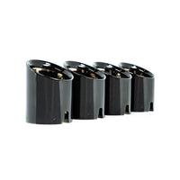 IND BMW M3/M4 Exhaust Tips In Black Chrome (G80/G81/G82/G83)