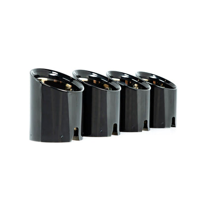 IND BMW M3/M4 Exhaust Tips In Black Chrome (G80/G81/G82/G83)
