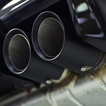 IND BMW M3/M4 Exhaust Tips In Matte Black (G80/G81/G82/G83)