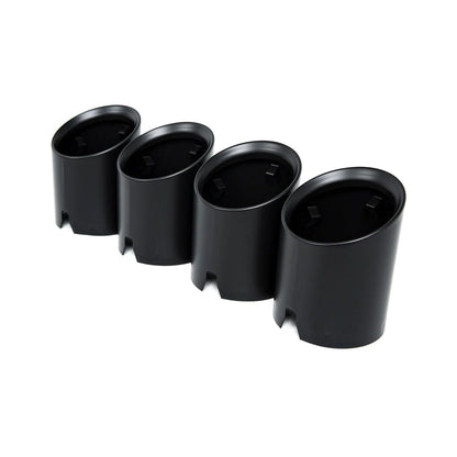 IND BMW M3/M4 Exhaust Tips In Matte Black (G80/G81/G82/G83)
