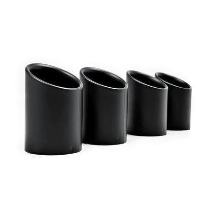 IND BMW M3/M4/M2 Competition Exhaust Tips In Matte Black (F80/F82/F83/F87)