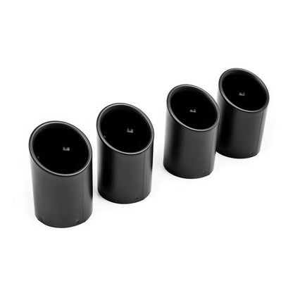 IND BMW M3/M4/M2 Competition Exhaust Tips In Matte Black (F80/F82/F83/F87)