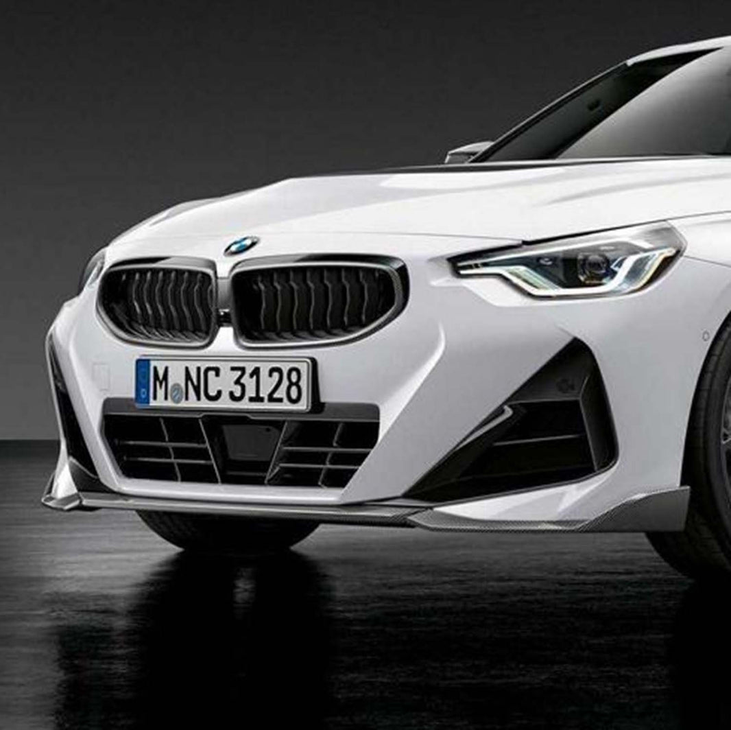 M Performance 3PC Front Splitter for BMW 2 Series M240i G42 (2021+) in Carbon Fibre