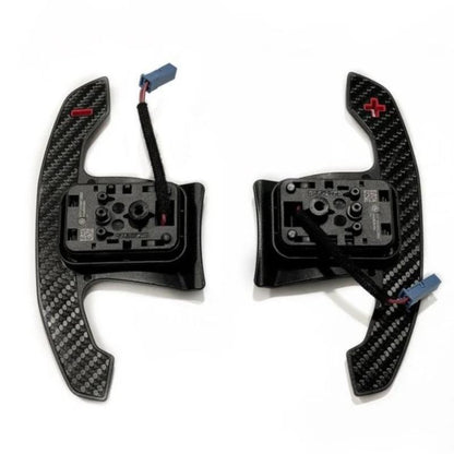 M Performance BMW Genuine Paddle Shifters In Gloss Carbon Fibre (G80/G82/F90/F92/G42)