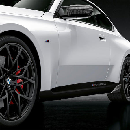M Performance Side Skirt Fins for BMW 2 Series M240i G42 (2021+) in Carbon Fibre