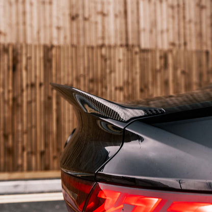 MHC+ Audi RS3 Saloon Ducktail Style Rear Spoiler In Pre Preg Carbon Fibre (8Y)