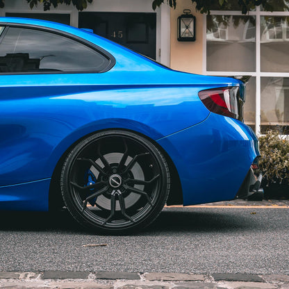 MHC+ BMW M2/2 Series M4 Style Rear Spoiler In Pre Preg Carbon Fibre (F87/F22)