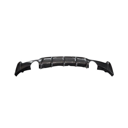 MHC BMW 3 Series Performance Style Rear Diffuser In Gloss Carbon Fibre (F30/F31/F34)