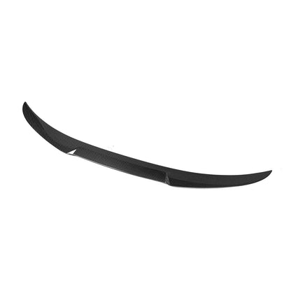 MHC BMW F33 4 Series Cabriolet M4 Style Rear Spoiler In Gloss Carbon Fibre