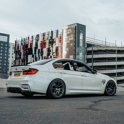 MHC+ BMW M3/M4 Aggressive 3 Piece Rear Diffuser Gloss Pre Preg Carbon Fibre (F80/F82/F83)