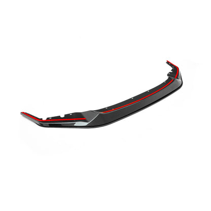 MHC+ BMW M2 Competition S55 GT Style Front Splitter In Gloss Pre Preg Carbon Fibre (F87C)