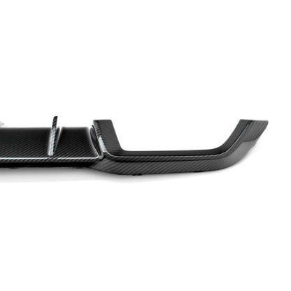 MHC+ BMW M2/M2 Competition Performance Style Rear Diffuser In Gloss Pre Preg Carbon Fibre (F87)