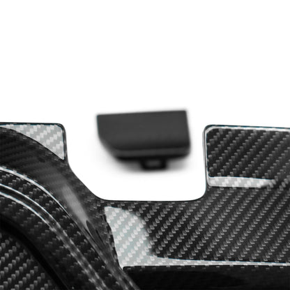 MHC+ BMW F95 X5M & F96 X6M LCI OEM Style Rear Diffuser In Pre Preg Carbon Fibre
