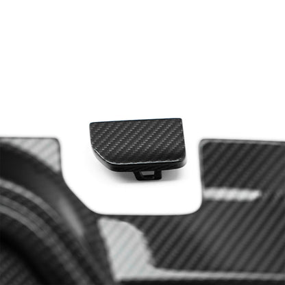 MHC+ BMW F95 X5M & F96 X6M LCI OEM Style Rear Diffuser In Pre Preg Carbon Fibre