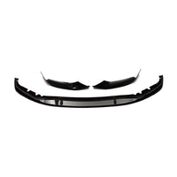 MHC Black BMW G30 & G31 5 Series Pre-LCI Performance Style Front Splitter In Gloss Black