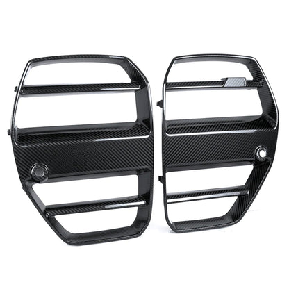 MHC+ BMW M3/M4 GT Style Front Grille in Pre Preg Carbon Fibre (G80/G81/G82/G83)